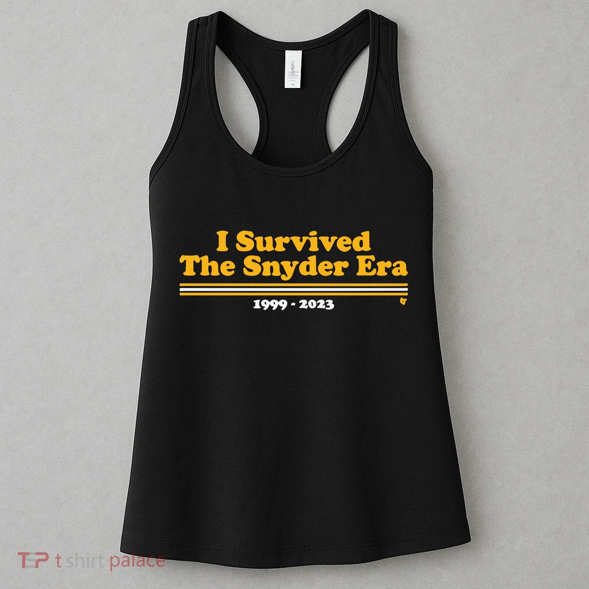 I Survived The Snyder Era Washington D.C. Football Women's Tank Top