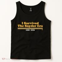 I Survived The Snyder Era Washington D.C. Football Tank Top thumb 2