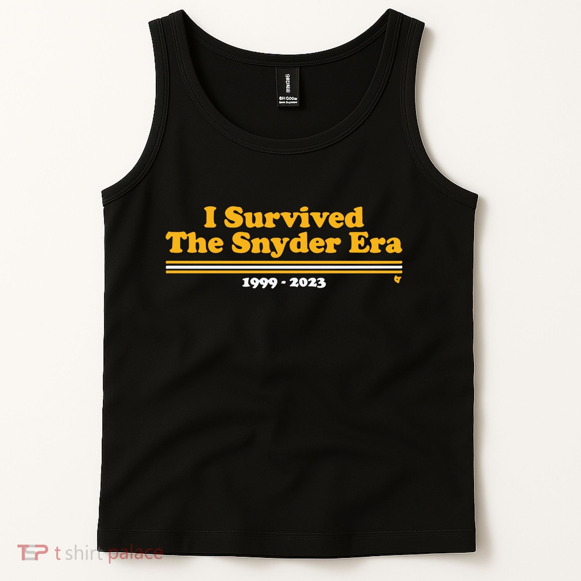 I Survived The Snyder Era Washington D.C. Football Tank Top