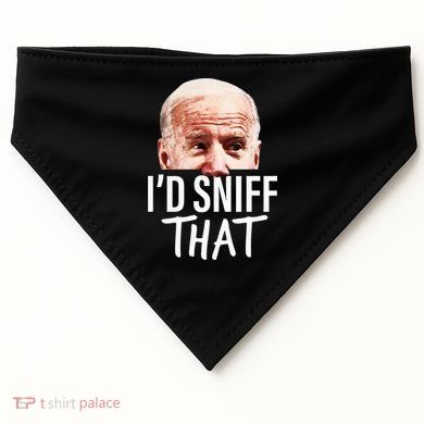 ID Sniff That. Anti Joe Biden USA-Made Doggie Bandana