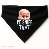 ID Sniff That. Anti Joe Biden USA-Made Doggie Bandana thumb 0