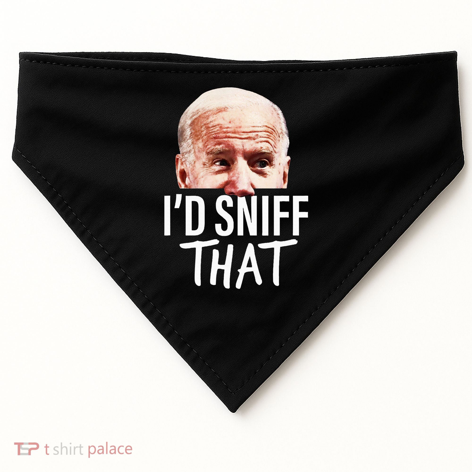 ID Sniff That. Anti Joe Biden USA-Made Doggie Bandana