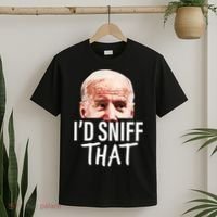 ID Sniff That. Anti Joe Biden T-Shirt thumb 2
