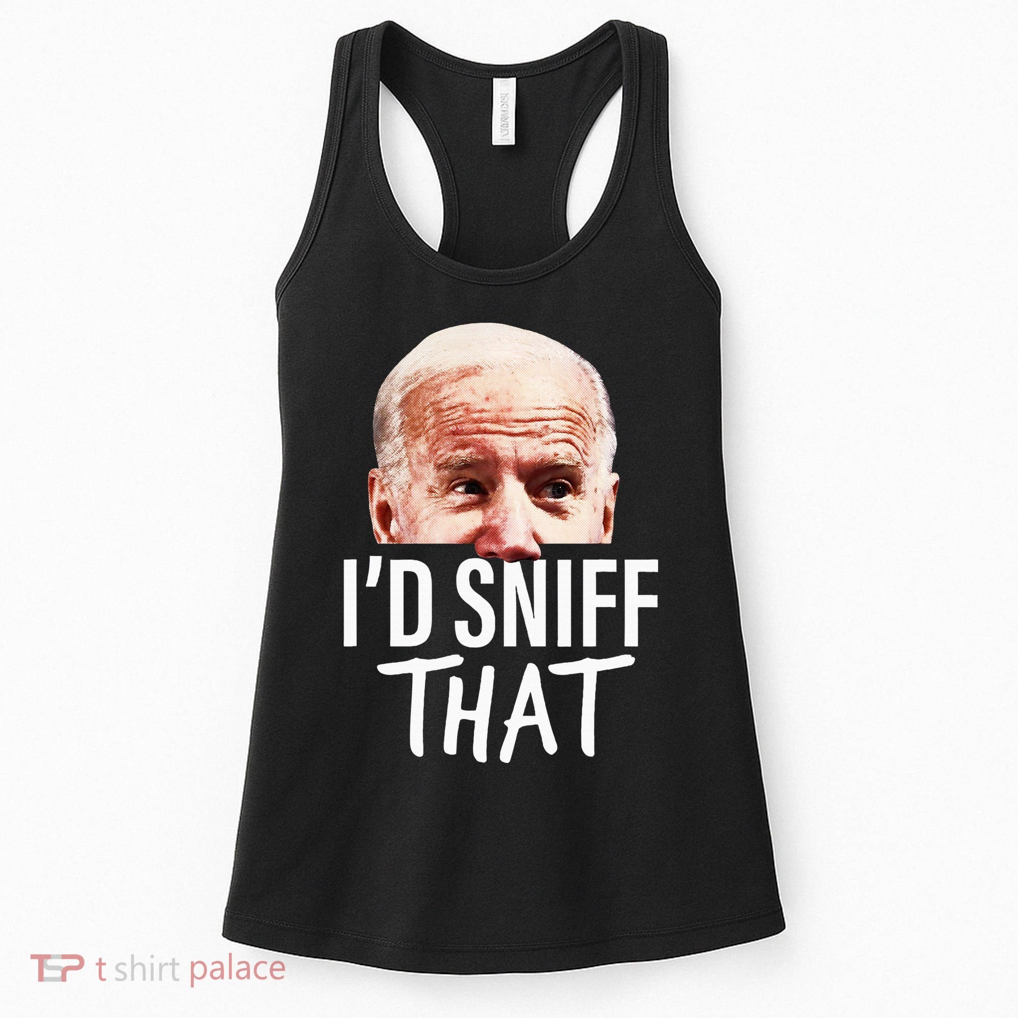 ID Sniff That. Anti Joe Biden Women's Tank Top