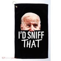 ID Sniff That. Anti Joe Biden Golf Towel thumb 0
