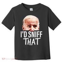 ID Sniff That. Anti Joe Biden Toddler T-Shirt thumb 0