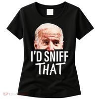 ID Sniff That. Anti Joe Biden Women's T-Shirt thumb 0