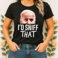 ID Sniff That. Anti Joe Biden Women's T-Shirt thumb 2