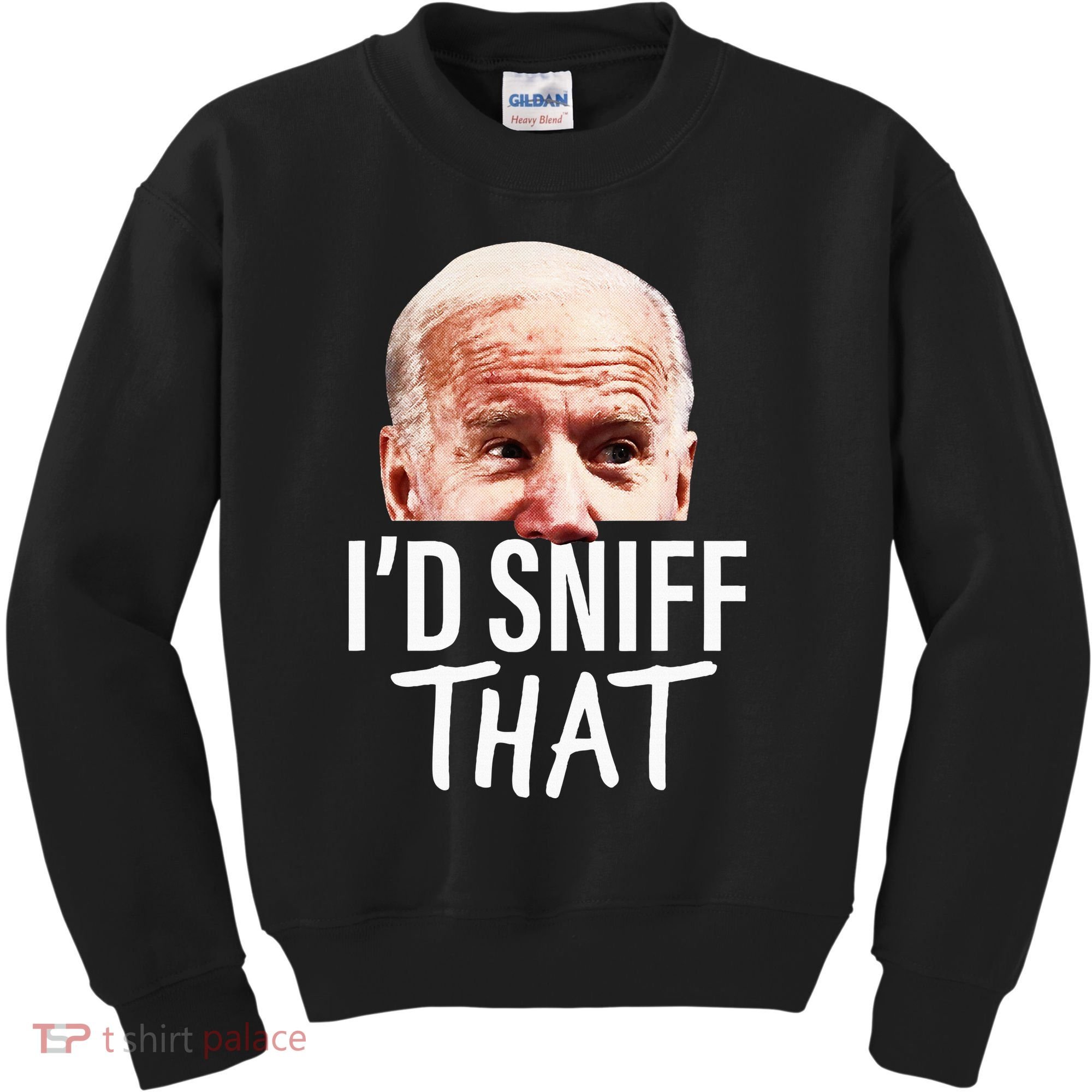 ID Sniff That. Anti Joe Biden Kids Sweatshirt