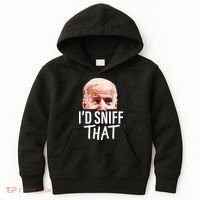 ID Sniff That. Anti Joe Biden Kids Hoodie thumb 0