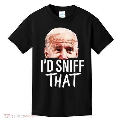 ID Sniff That. Anti Joe Biden Kids T-Shirt