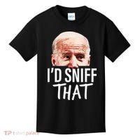 ID Sniff That. Anti Joe Biden Kids T-Shirt thumb 0