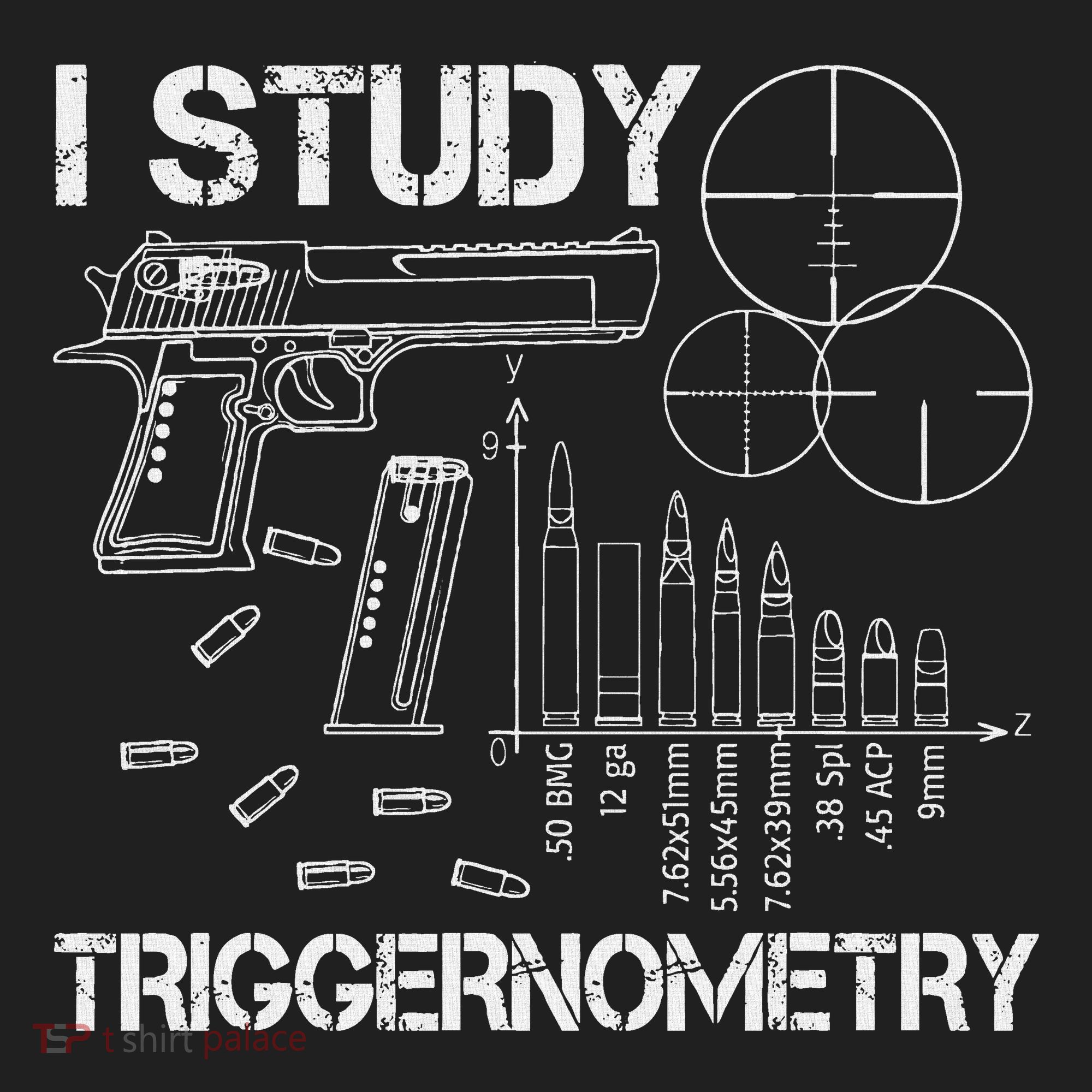 I Study Triggernometry Gun Women's Sweatshirt