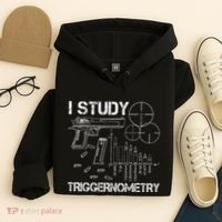 I Study Triggernometry Gun Hoodie thumb 4