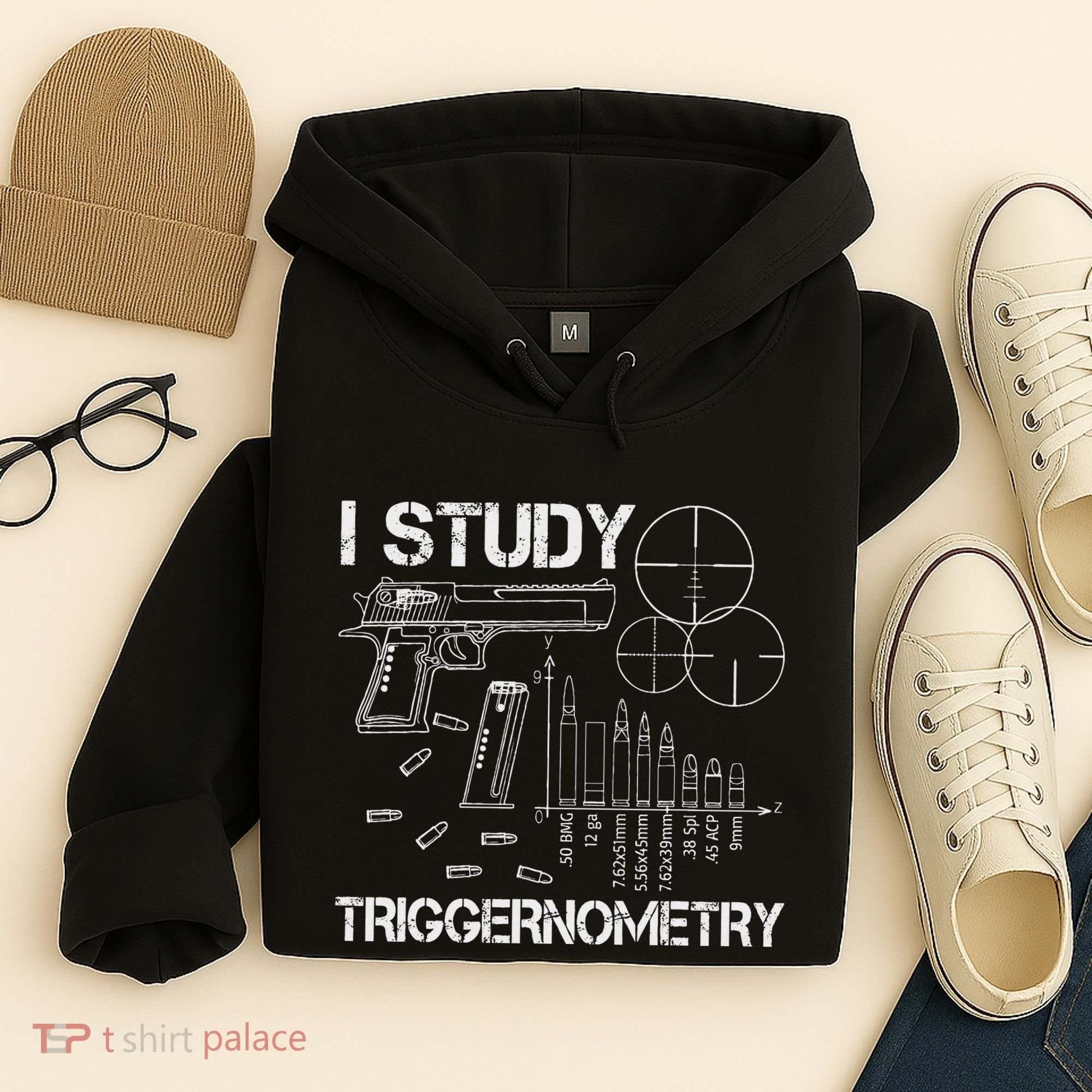 I Study Triggernometry Gun Hoodie