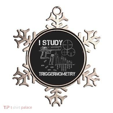 I Study Triggernometry Gun Ornament