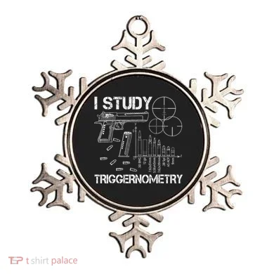 I Study Triggernometry Gun Ornament