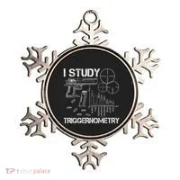 I Study Triggernometry Gun Ornament thumb 0