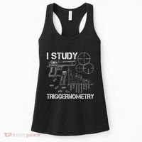 I Study Triggernometry Gun Women's Tank Top thumb 0