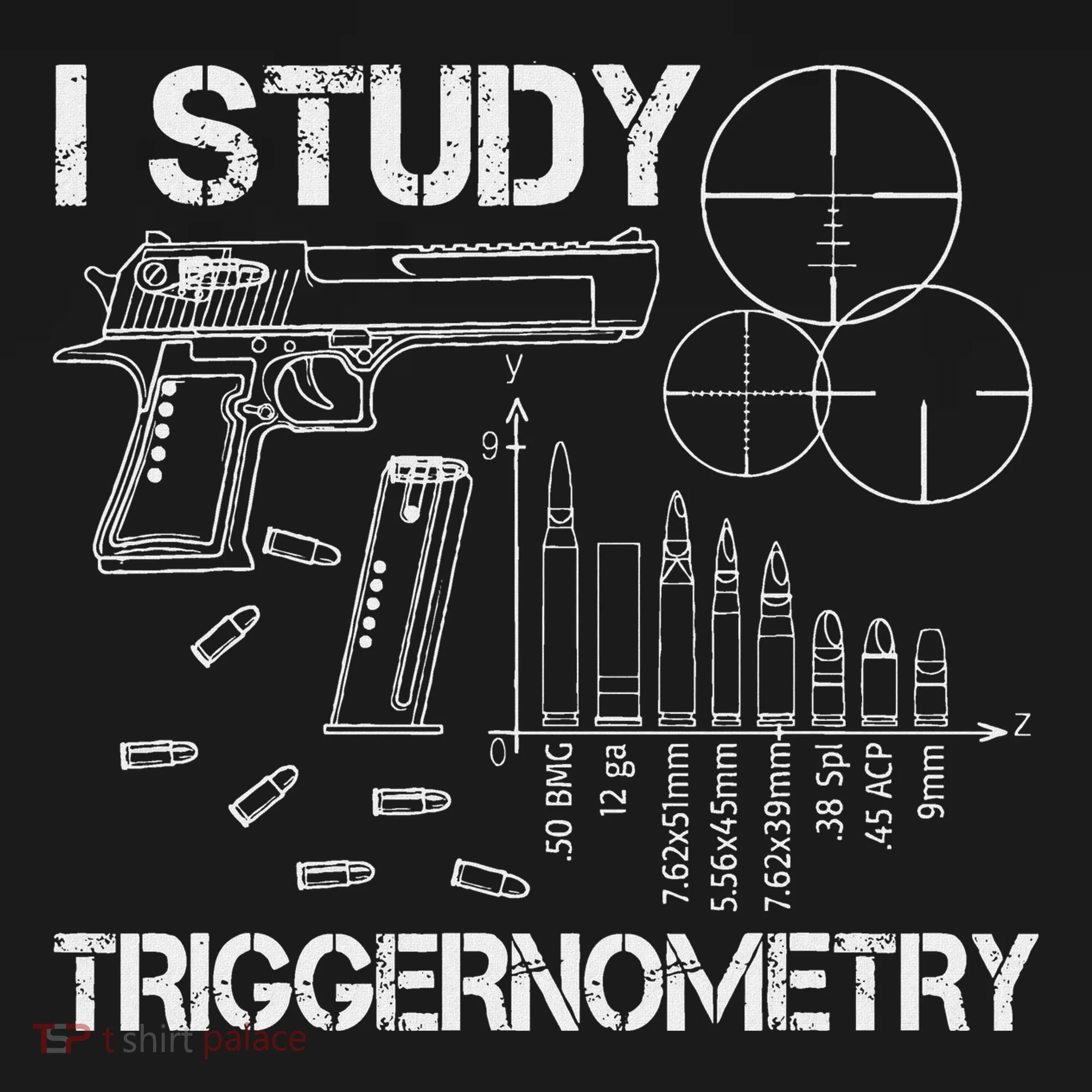 I Study Triggernometry Gun Baby Bodysuit