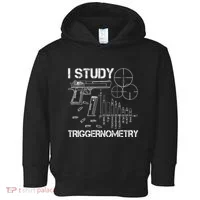I Study Triggernometry Gun Toddler Hoodie thumb 0
