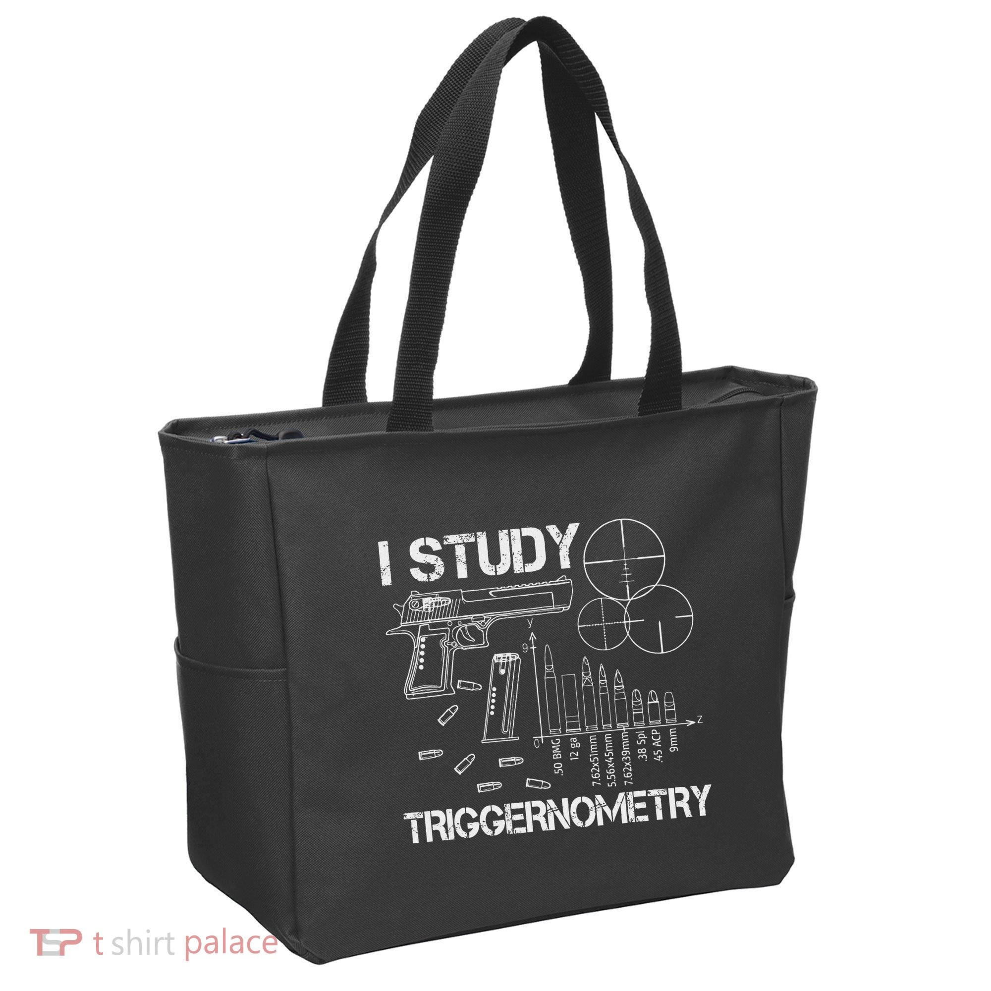I Study Triggernometry Gun Tote Bag