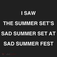 I Saw The Summer SetS Sad Summer Set At Sad Summer Fest Beanie thumb 2