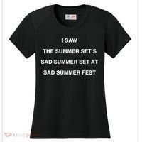 I Saw The Summer SetS Sad Summer Set At Sad Summer Fest Women's Cooling Performance Crew T-Shirt thumb 0