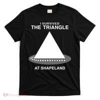 I Survived The Triangle At Shapeland T-Shirt thumb 0
