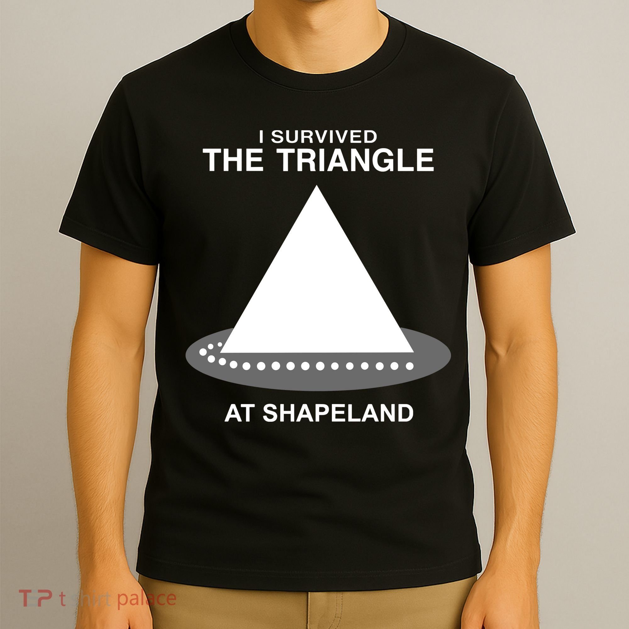 I Survived The Triangle At Shapeland T-Shirt