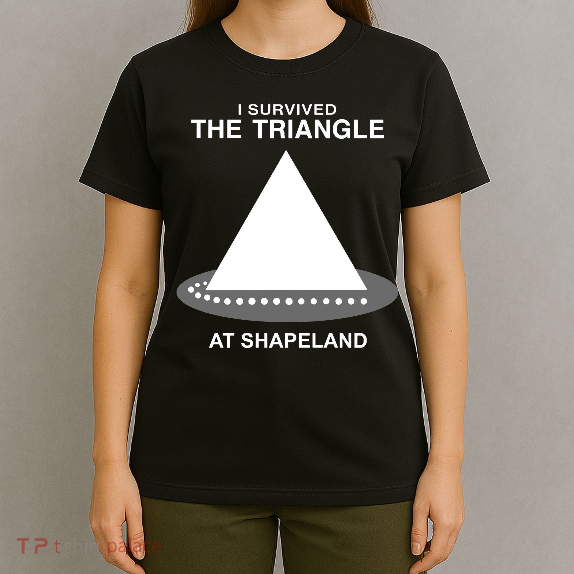 I Survived The Triangle At Shapeland T-Shirt