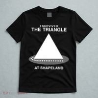 I Survived The Triangle At Shapeland T-Shirt thumb 5