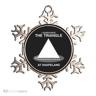 I Survived The Triangle At Shapeland Ornament