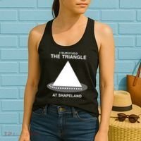 I Survived The Triangle At Shapeland Women's Tank Top thumb 2
