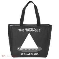 I Survived The Triangle At Shapeland Tote Bag thumb 0