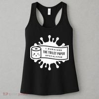 I Survived The Toilet Paper Apocalypse Women's Tank Top thumb 3