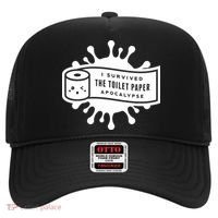 I Survived The Toilet Paper Apocalypse Hat thumb 0