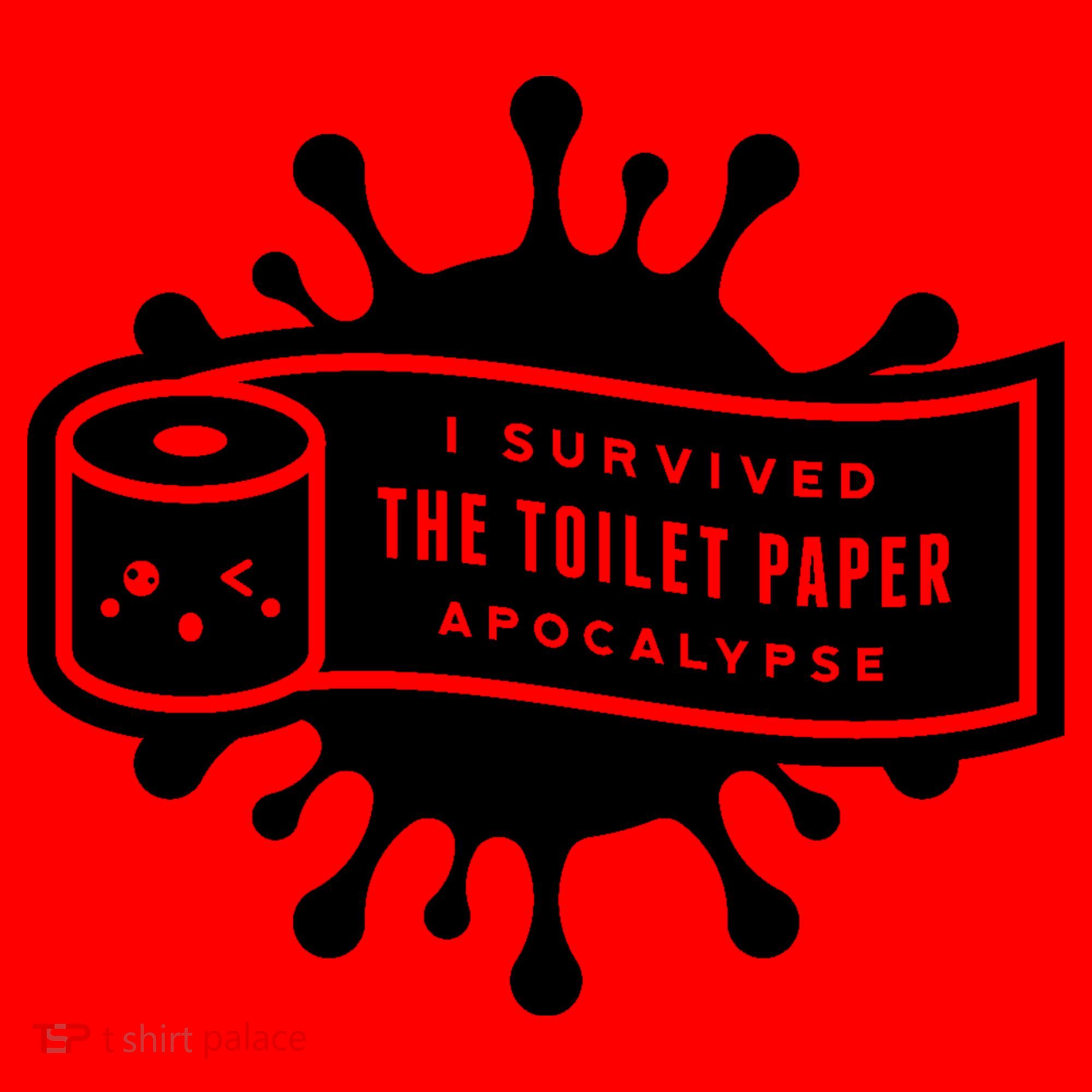 I Survived The Toilet Paper Apocalypse Santa Hat