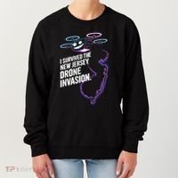 I Survived The New Jersey Drone Invasion Women's Sweatshirt thumb 0