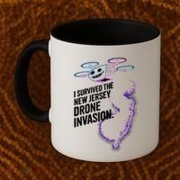 I Survived The New Jersey Drone Invasion Coffee Mug thumb 2