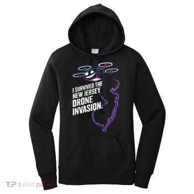 I Survived The New Jersey Drone Invasion Women's Hoodie