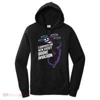 I Survived The New Jersey Drone Invasion Women's Hoodie thumb 0