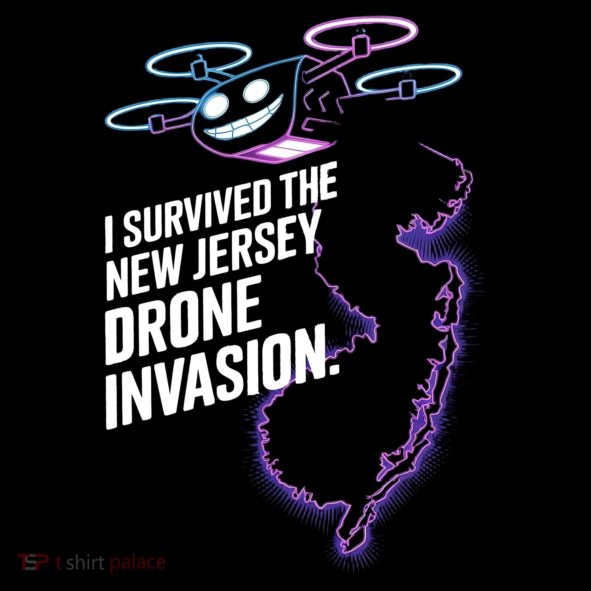 I Survived The New Jersey Drone Invasion Women's Hoodie