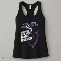 I Survived The New Jersey Drone Invasion Women's Tank Top thumb 3