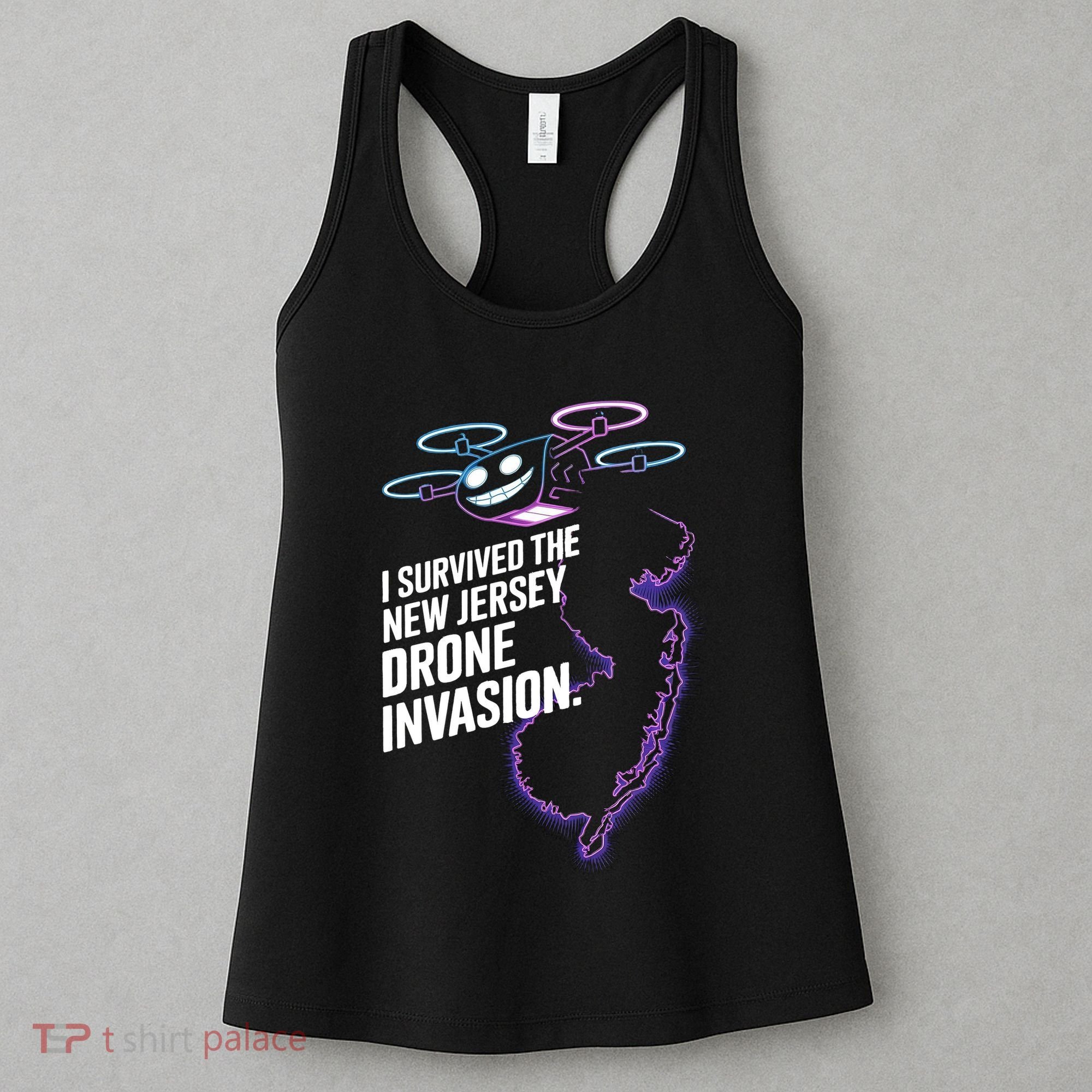 I Survived The New Jersey Drone Invasion Women's Tank Top