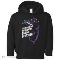 I Survived The New Jersey Drone Invasion Toddler Hoodie thumb 0