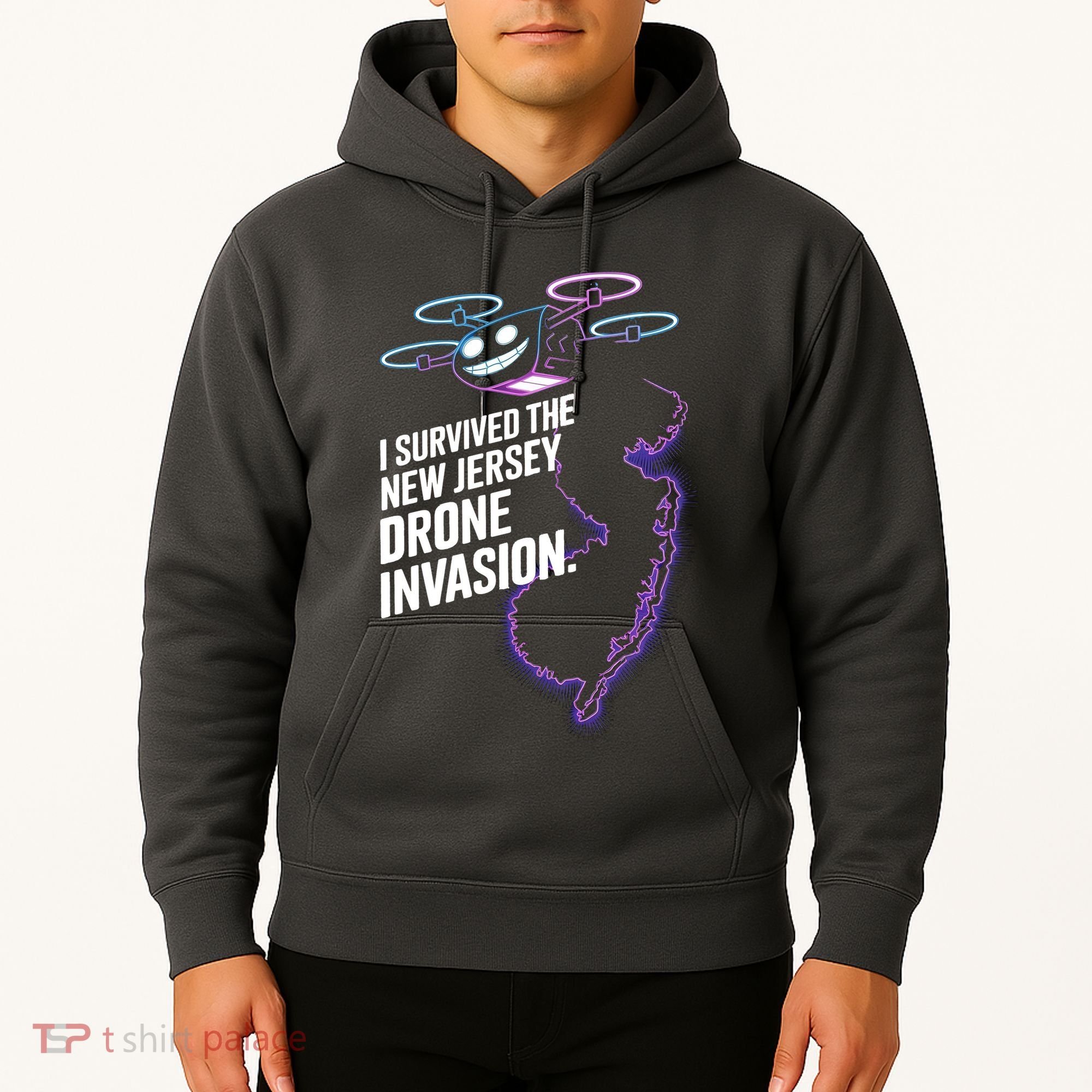I Survived The New Jersey Drone Invasion Hoodie