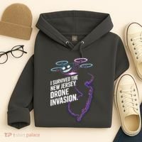 I Survived The New Jersey Drone Invasion Hoodie thumb 4