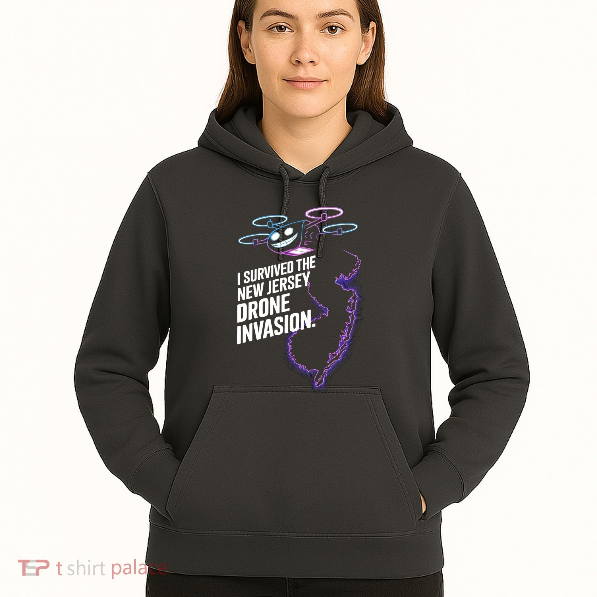 I Survived The New Jersey Drone Invasion Hoodie