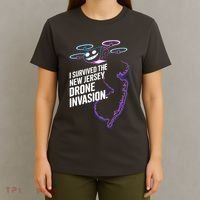 I Survived The New Jersey Drone Invasion T-Shirt thumb 4
